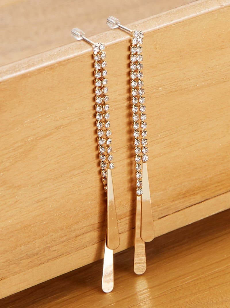 Brincos pendentes Dourado - Kiabi