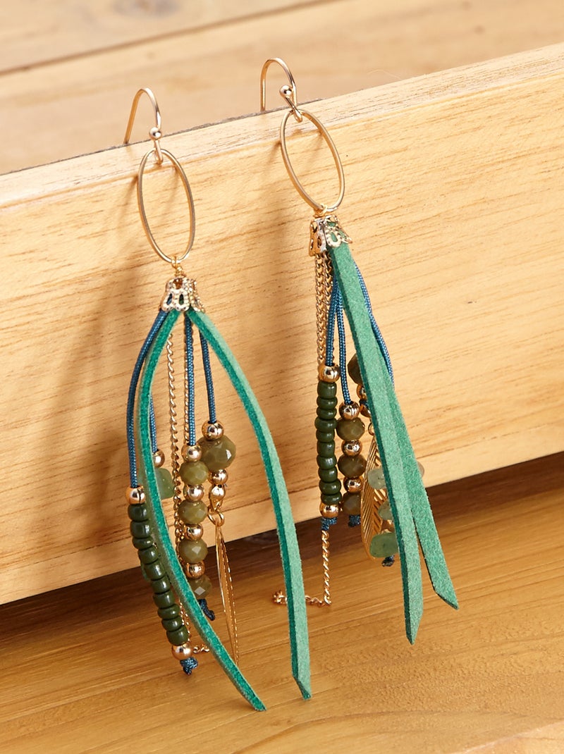 Brincos pendentes e berloques Verde - Kiabi