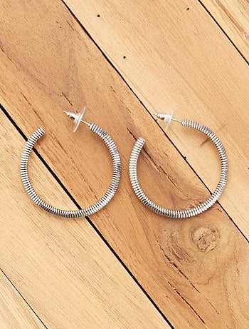 Mulher tamanhos grandes - Brincos tipo crioulas - Kiabi