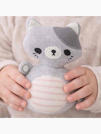 Brinquedo de bebé catavento gato em algodão | sevira kids