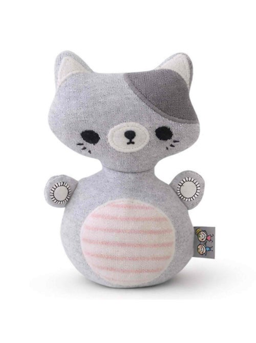 Brinquedo de bebé catavento gato em algodão | sevira kids - Kiabi Brinquedo de bebé catavento gato em algodão | sevira kids - Kiabi