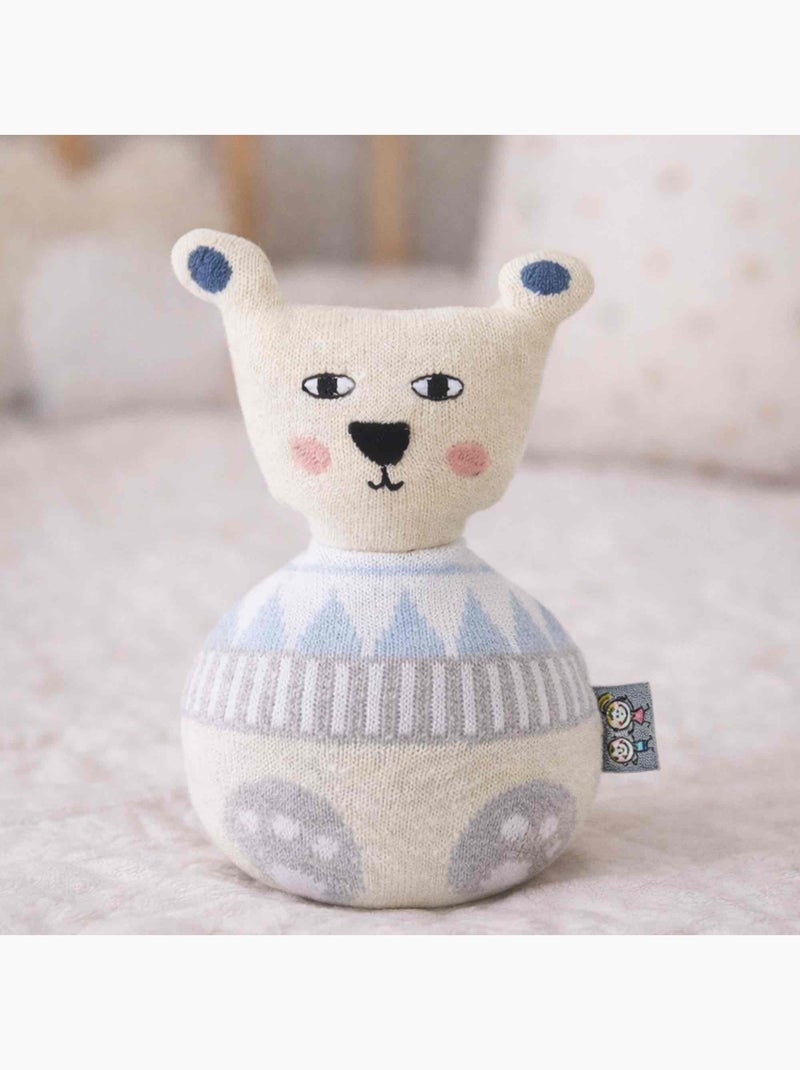 Brinquedo de desenvolvimento em algodão culbuto | sevira kids Ecru - Kiabi