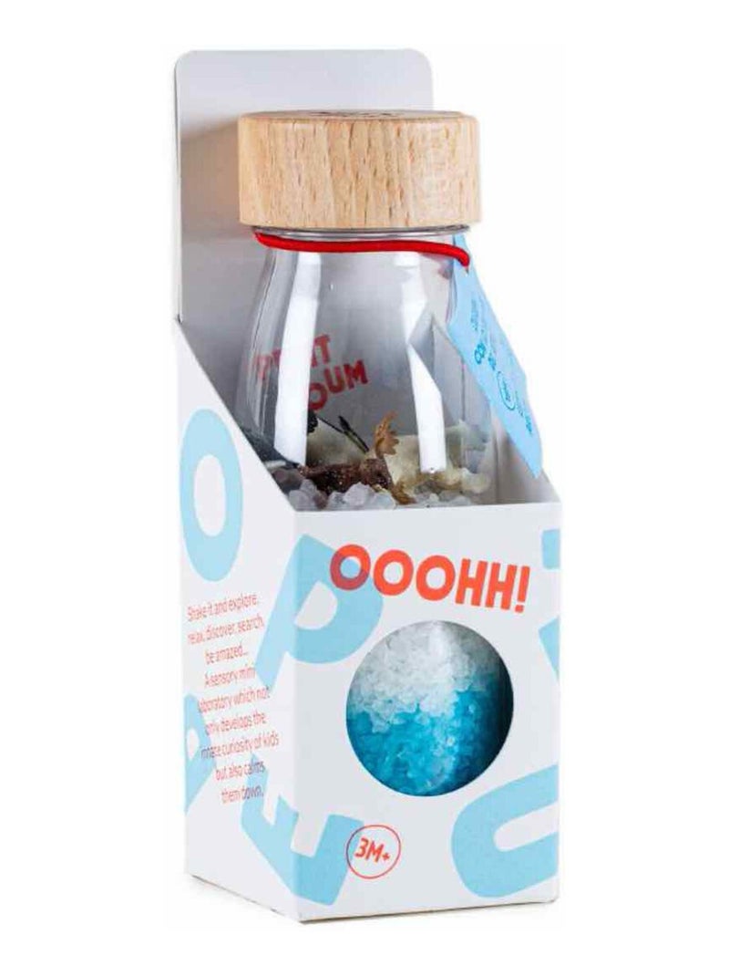 Brinquedo sensoral garrafa para bebé spy | petit boum Azul - Kiabi
