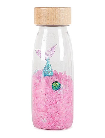 Brinquedo sensorial garrafa com som bebê | petit boum