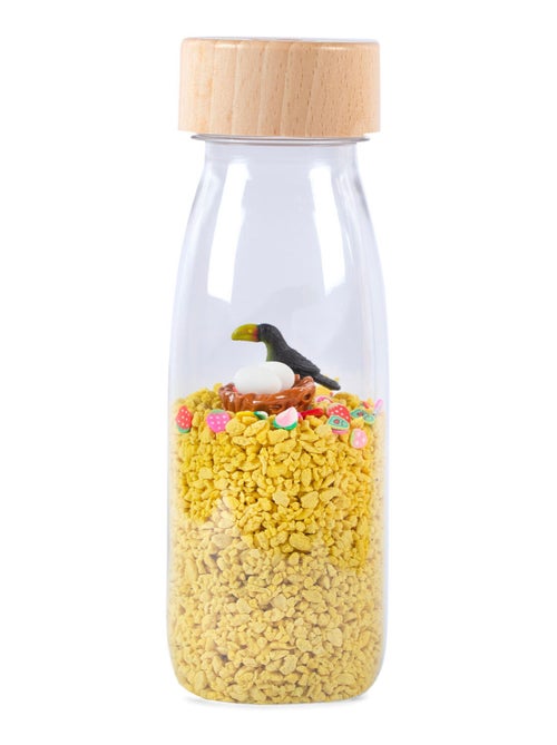 Brinquedo sensorial garrafa com som para bebé | petit boum - Kiabi