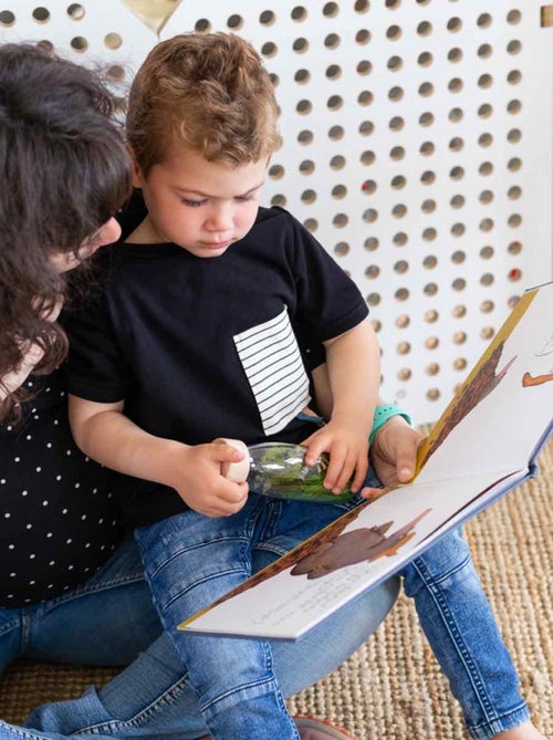 Brinquedo sensorial garrafa para bebê spy | petit boum - Kiabi