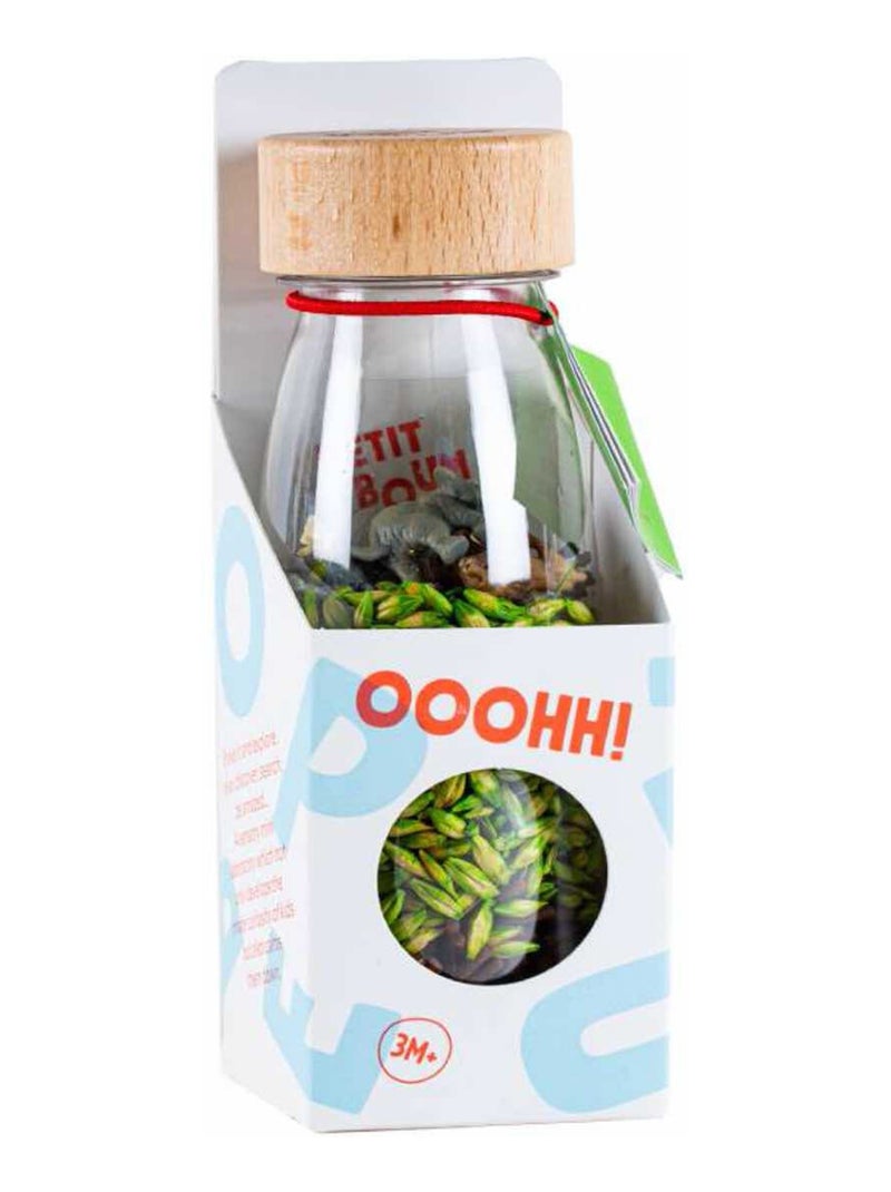 Brinquedo sensorial garrafa para bebê spy | petit boum Verde - Kiabi