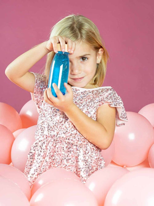 Brinquedo sensorial para bebê garrafa flutuante | petit boum - Kiabi