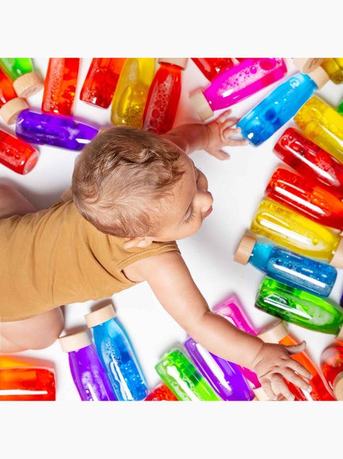 Brinquedo sensorial para bebê garrafa flutuante | petit boum - Kiabi Brinquedo sensorial para bebê garrafa flutuante | petit boum - Kiabi