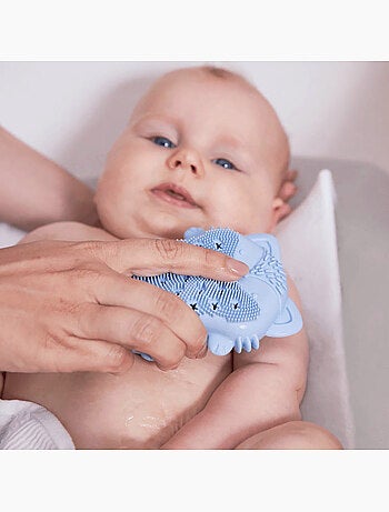 Bucha e esponja de banho para bebê | b.box