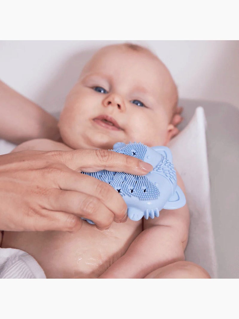 Bucha e esponja de banho para bebê | b.box Azul - Kiabi