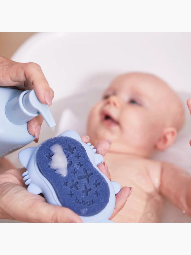 Bucha e esponja de banho para bebê | b.box Azul - Kiabi