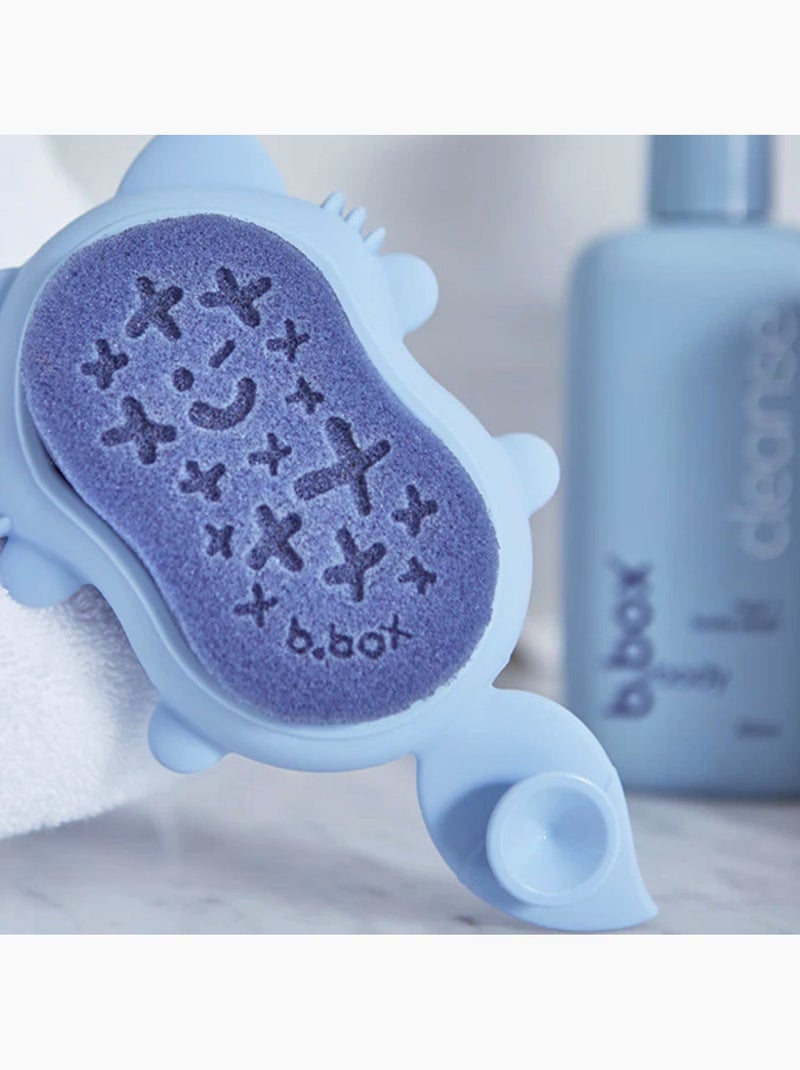 Bucha e esponja de banho para bebê | b.box Azul - Kiabi