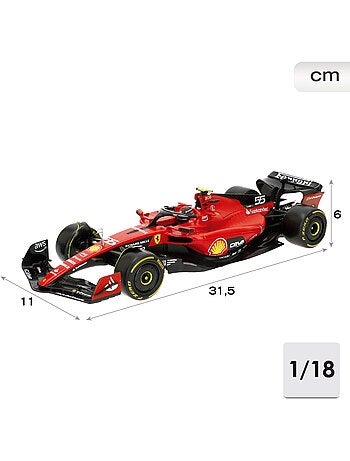 Burago carro 1:18 ferrari sf-23 carlos sainz f1 2023