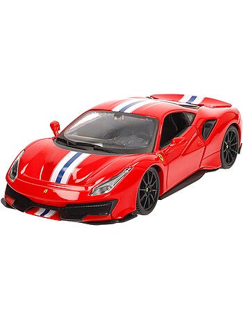 Burago carro modelo ferrari 488 pista 1:24