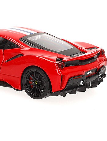 Burago carro modelo ferrari 488 pista 1:24