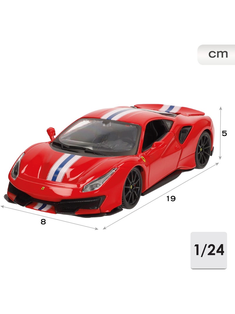 Burago carro modelo ferrari 488 pista 1:24 N/D - Kiabi