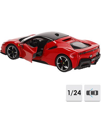 Burago carro modelo ferrari sf90 stradale 1:24