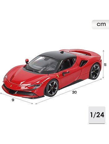 Burago carro modelo ferrari sf90 stradale 1:24