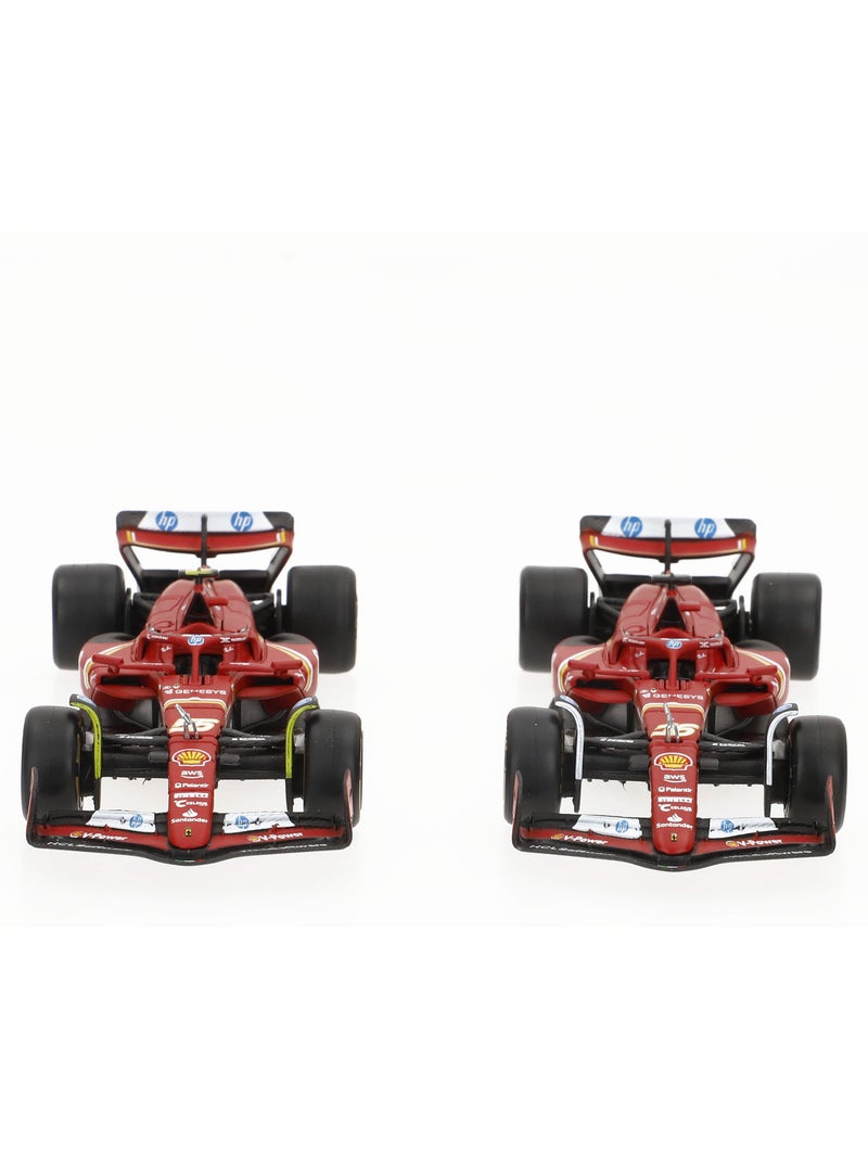 Burago conjunto 2 carros 1:43 ferrari sf-24 sainz e leclerc f1 2024 N/D - Kiabi