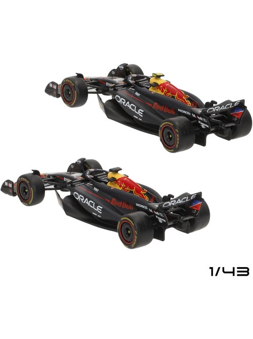 Burago conjunto 2 carros 1:43 oracle red bull rb20 max verstappen e sergio pérez f1 2024 - Kiabi