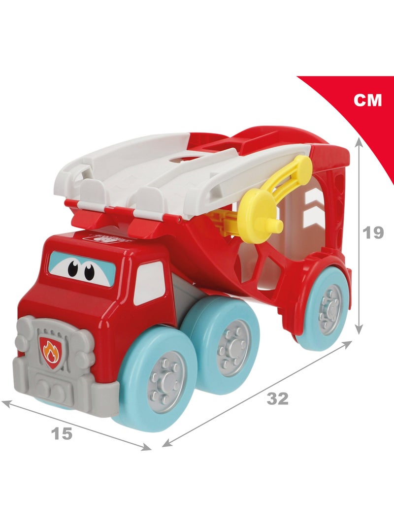 Burago junior caminhão interativo com carros lamborghini e acessórios N/D - Kiabi
