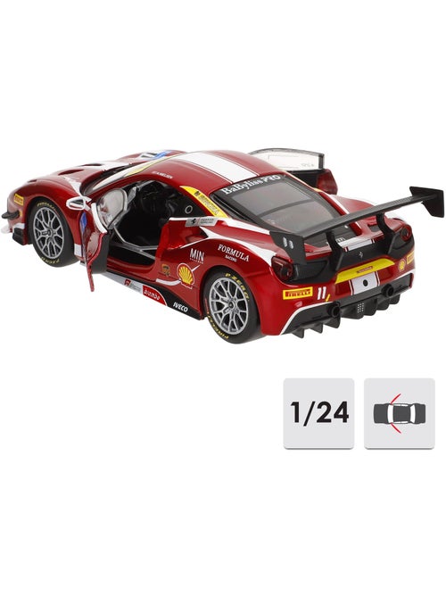 Burago model car ferrari 488 challenge #11 1:24 - Kiabi