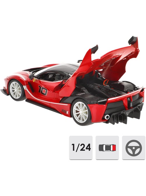 Burago model car ferrari fxx-k #10 1:24 - Kiabi
