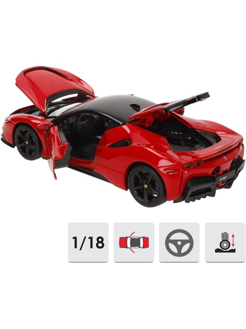 Burago model car ferrari sf90 stradale 1:18 - Kiabi