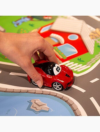 Burago play set tapete de circuito para bebé com carro ferrari laferrari