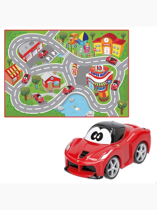 Burago play set tapete de circuito para bebé com carro ferrari laferrari - Kiabi