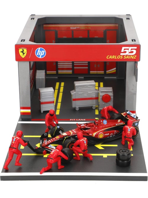 Burago set box ferrari sf23 f1 2023 carlos sainz 1:43 - Kiabi