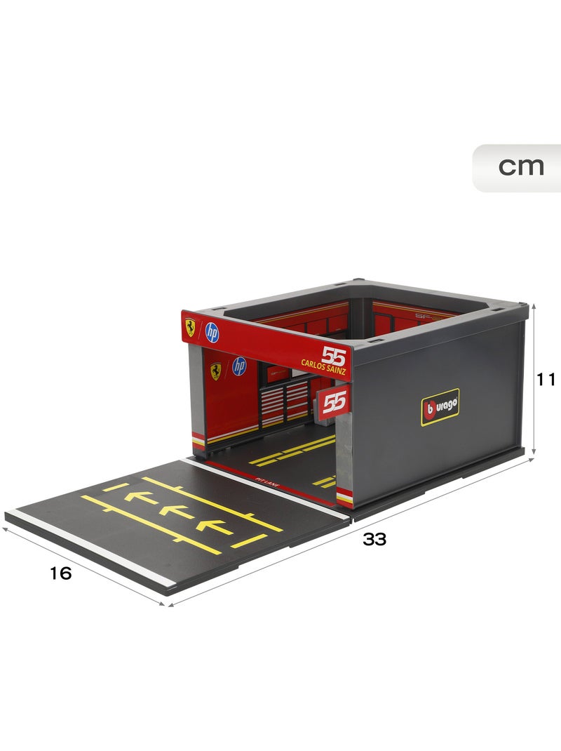 Burago set box ferrari sf23 f1 2023 carlos sainz 1:43 N/D - Kiabi