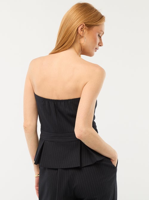 Bustiê estilo colete de alfaiataria - Kiabi