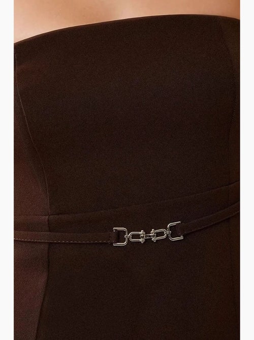 Bustier ajustado com cinto hiccup - Kiabi Bustier ajustado com cinto hiccup - Kiabi