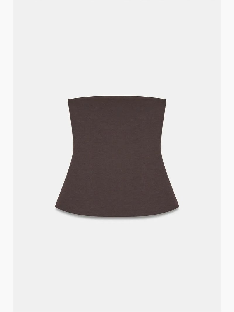 Bustier justo dilvin Castanho-chocolate - Kiabi