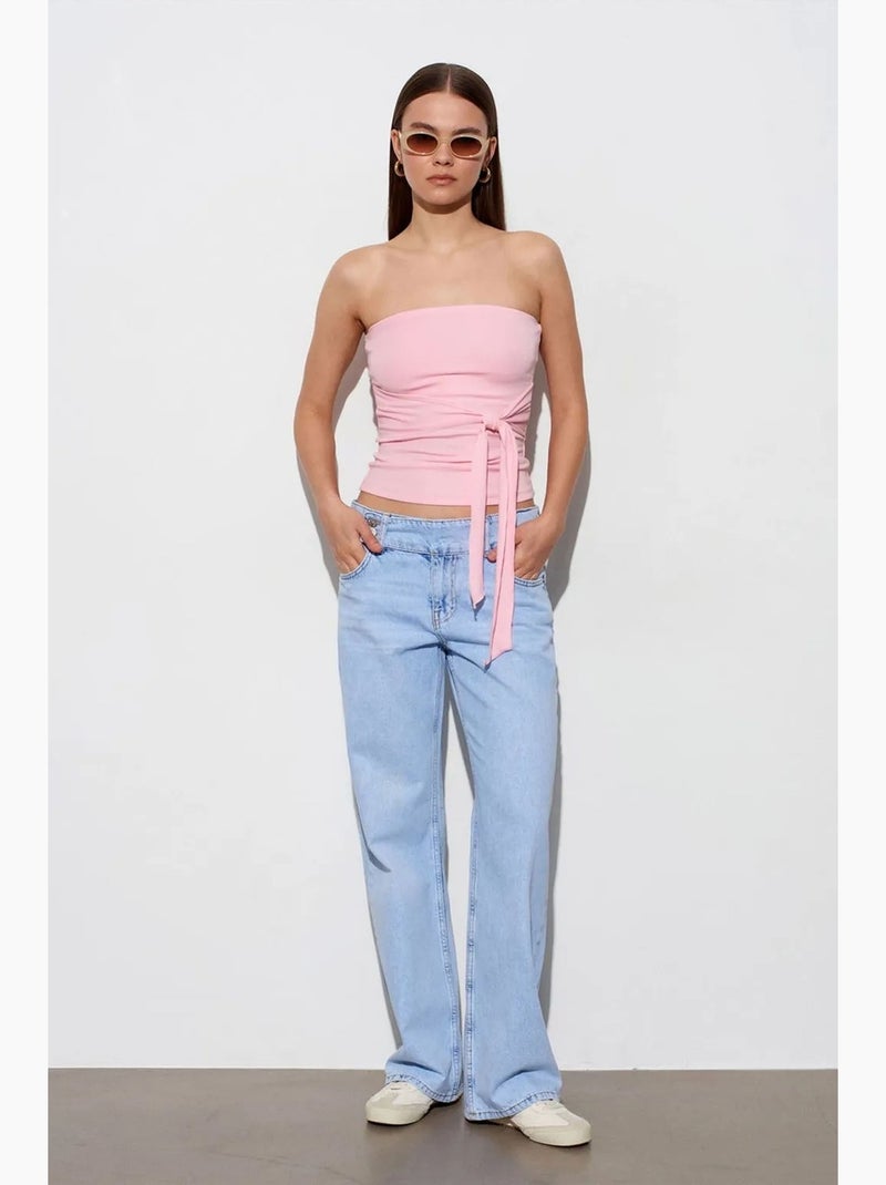 Bustier justo dilvin Rosa-claro - Kiabi