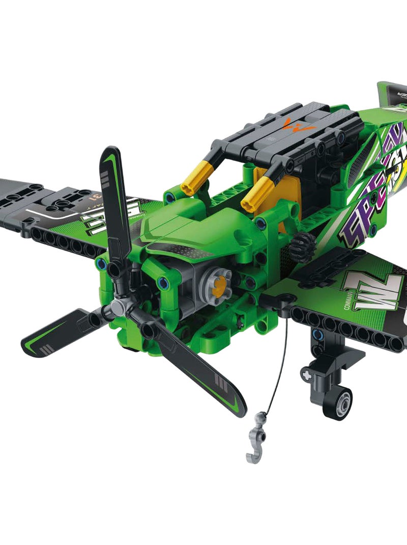 Bym avião de resgate de brinquedo desmontável 313 peças N/D - Kiabi