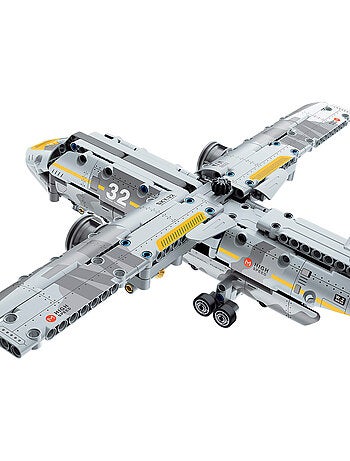 Bym avião militar de brinquedo amovível 329 peças