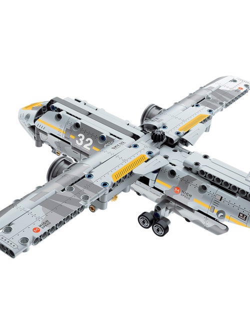 Bym avião militar de brinquedo amovível 329 peças - Kiabi