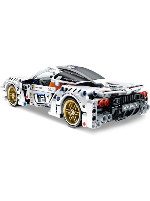 Bym brinquedo de corrida com carro destacável branco 437 peças - Kiabi