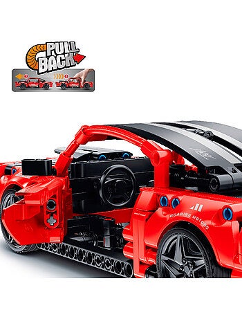 Bym carro de brinquedo destacável muscle car 457 peças