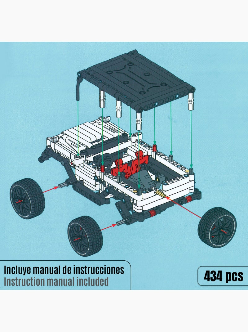 Bym carro de brinquedo todo-o-terreno desmontável 434 peças N/D - Kiabi