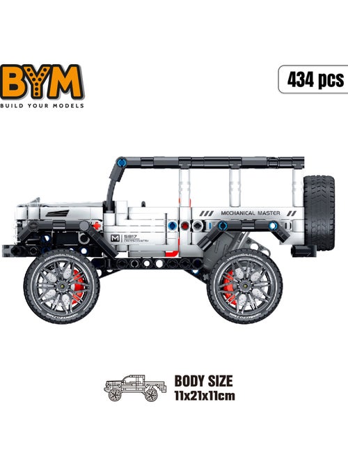 Bym carro de brinquedo todo-o-terreno desmontável 434 peças - Kiabi