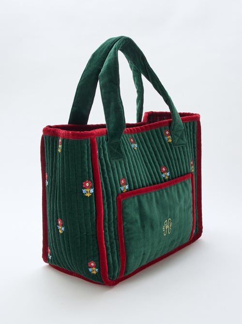 Cabas reversível 'Kiabi & Catherine Painvin' com bolso 40x34 cm - Kiabi