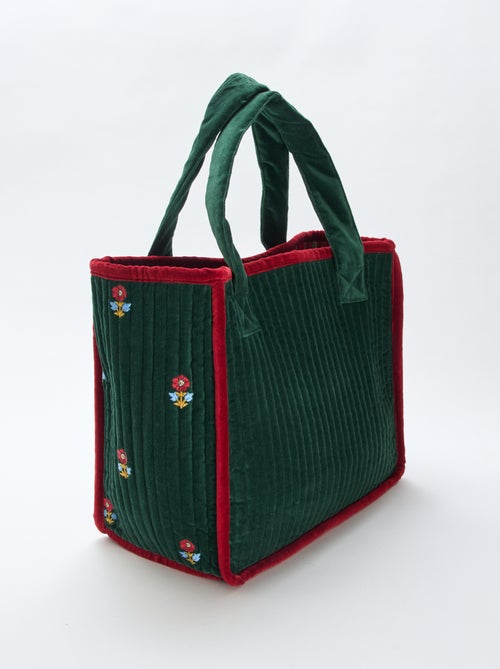 Cabas reversível 'Kiabi & Catherine Painvin' com bolso 40x34 cm - Kiabi