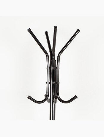 Cabide de parede max home 45x40x170 cm metal com 8 cabides