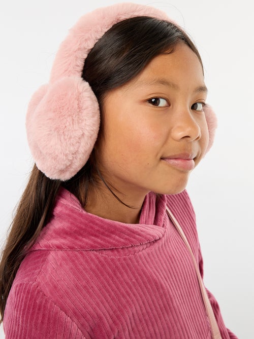 Cache-orelhas imitação de pele falsa - Kiabi