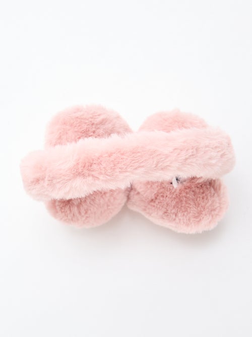 Cache-orelhas imitação de pele falsa - Kiabi