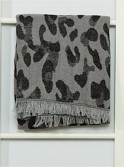 Cachecol com estampado animal - Kiabi